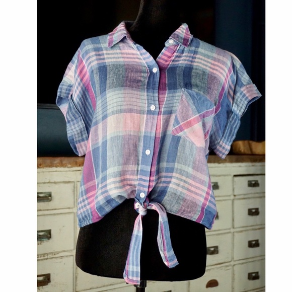 Rails Tops - Anthropologie Rails Laguna Plaid Button Down Shirt